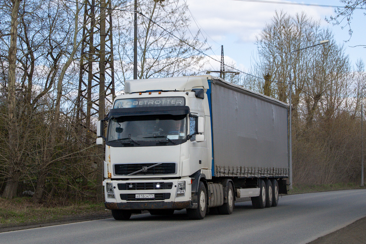 Свердловская область, № А 818 СМ 174 — Volvo ('2002) FH12.500