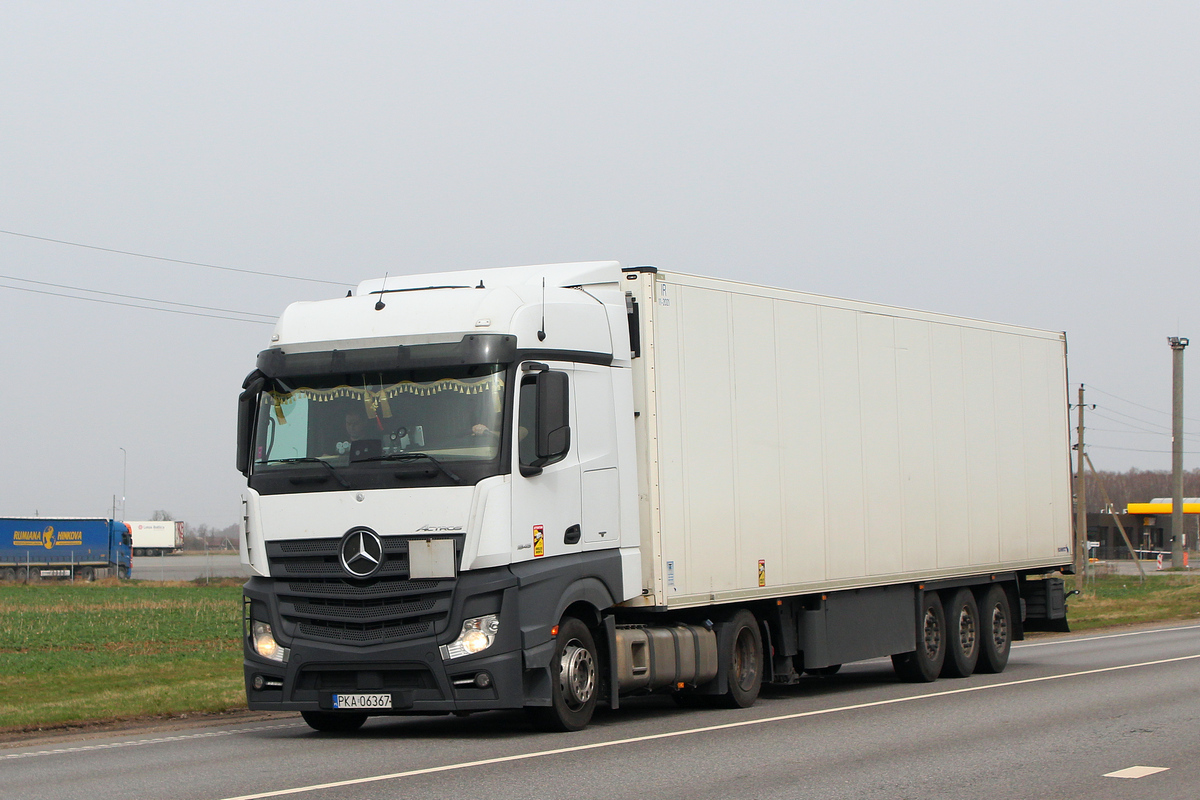 Польша, № PKA 06367 — Mercedes-Benz Actros ('2011) 1845