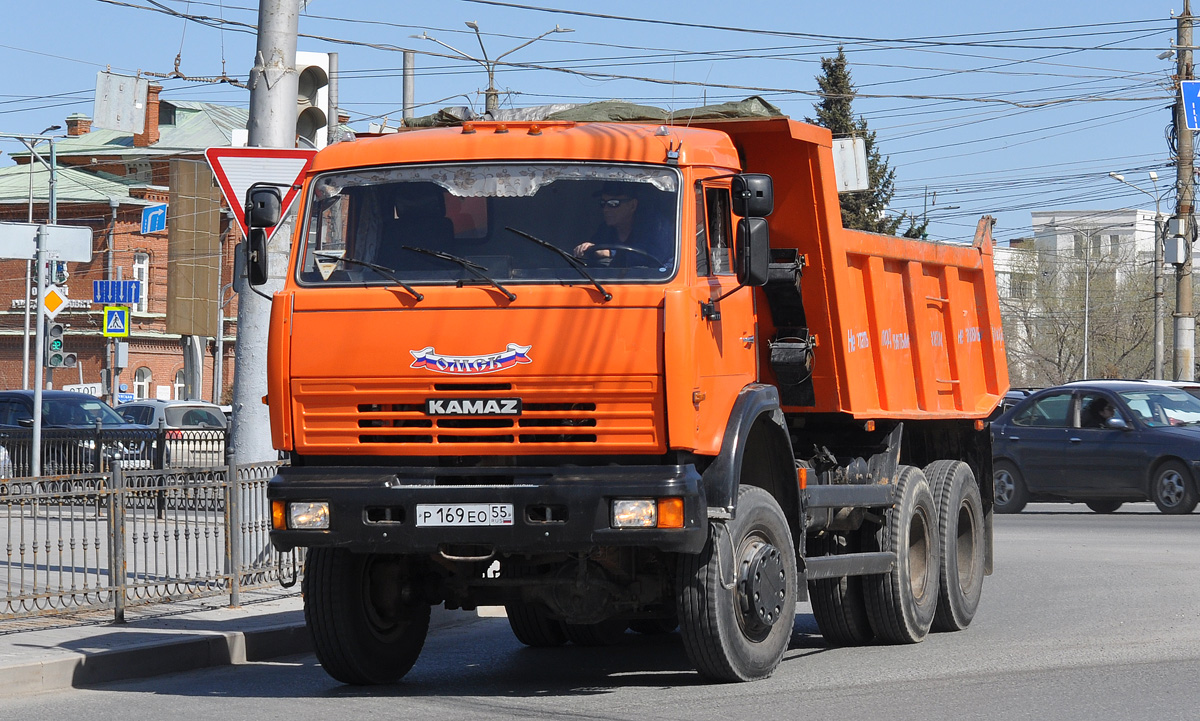 Омская область, № Р 169 ЕО 55 — КамАЗ-65111-01 [65111A]