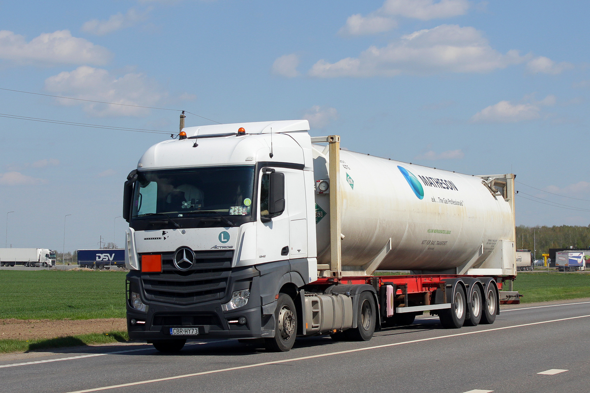 Польша, № CBR  HY73 — Mercedes-Benz Actros ('2011) 1842