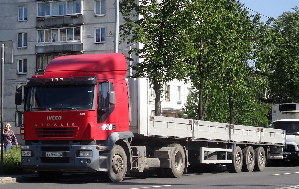 Санкт-Петербург, № В 216 НС 98 — IVECO Stralis ('2002) 350