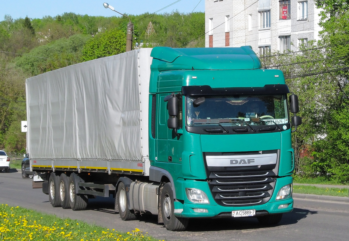 Минск, № АС 5889-7 — DAF XF Euro6 FT