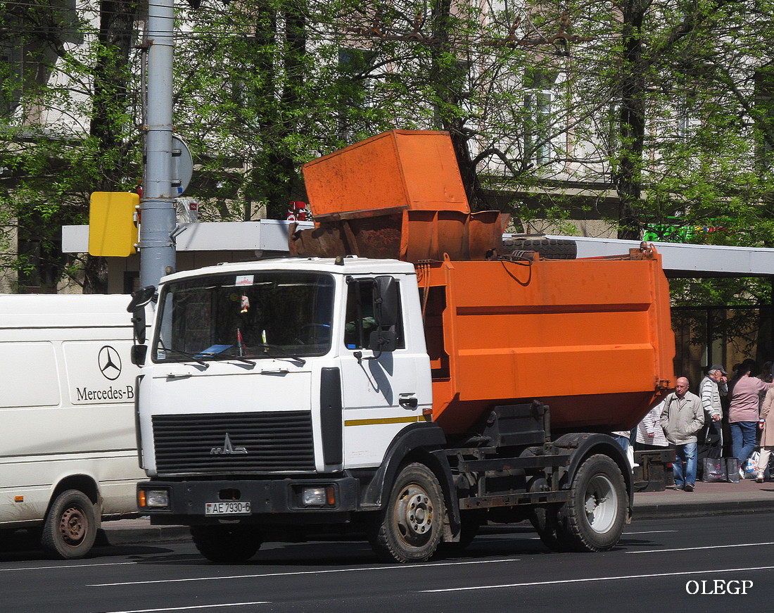 Могилёвская область, № АЕ 7930-6 — МАЗ-4570 (общая модель)