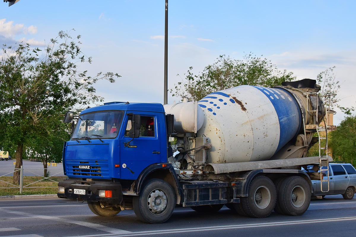 Волгоградская область, № С 616 РС 34 — КамАЗ-65115-62