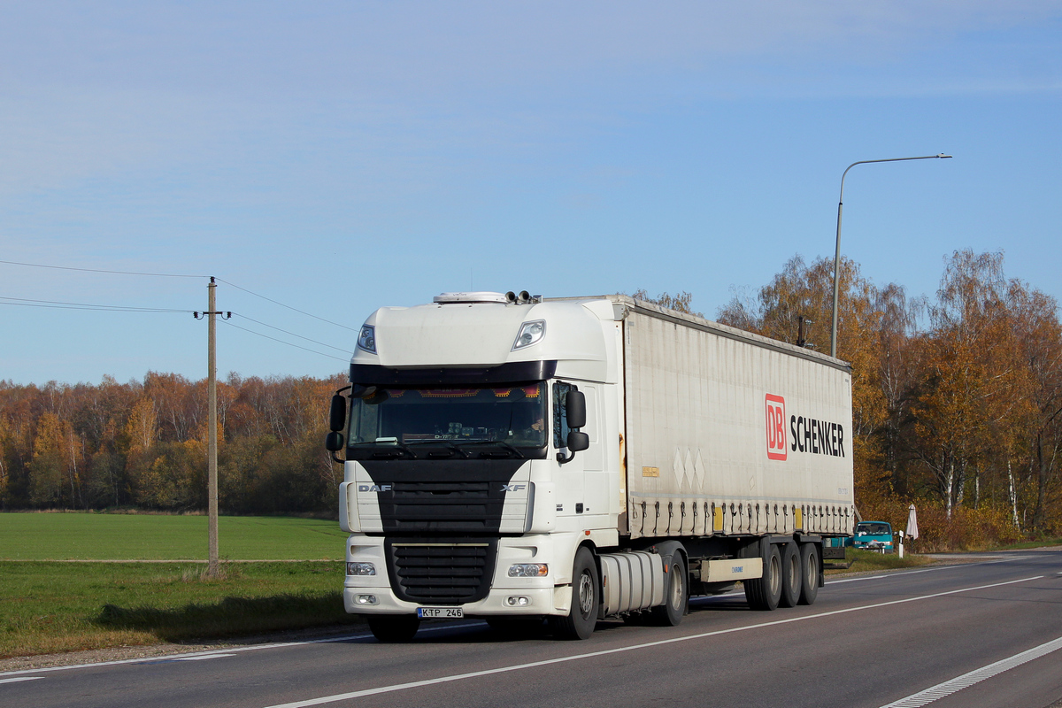 Литва, № KTP 246 — DAF XF105 FT