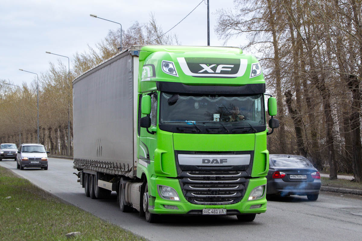 Узбекистан, № 10 C 481 VA — DAF XF Euro6 FT