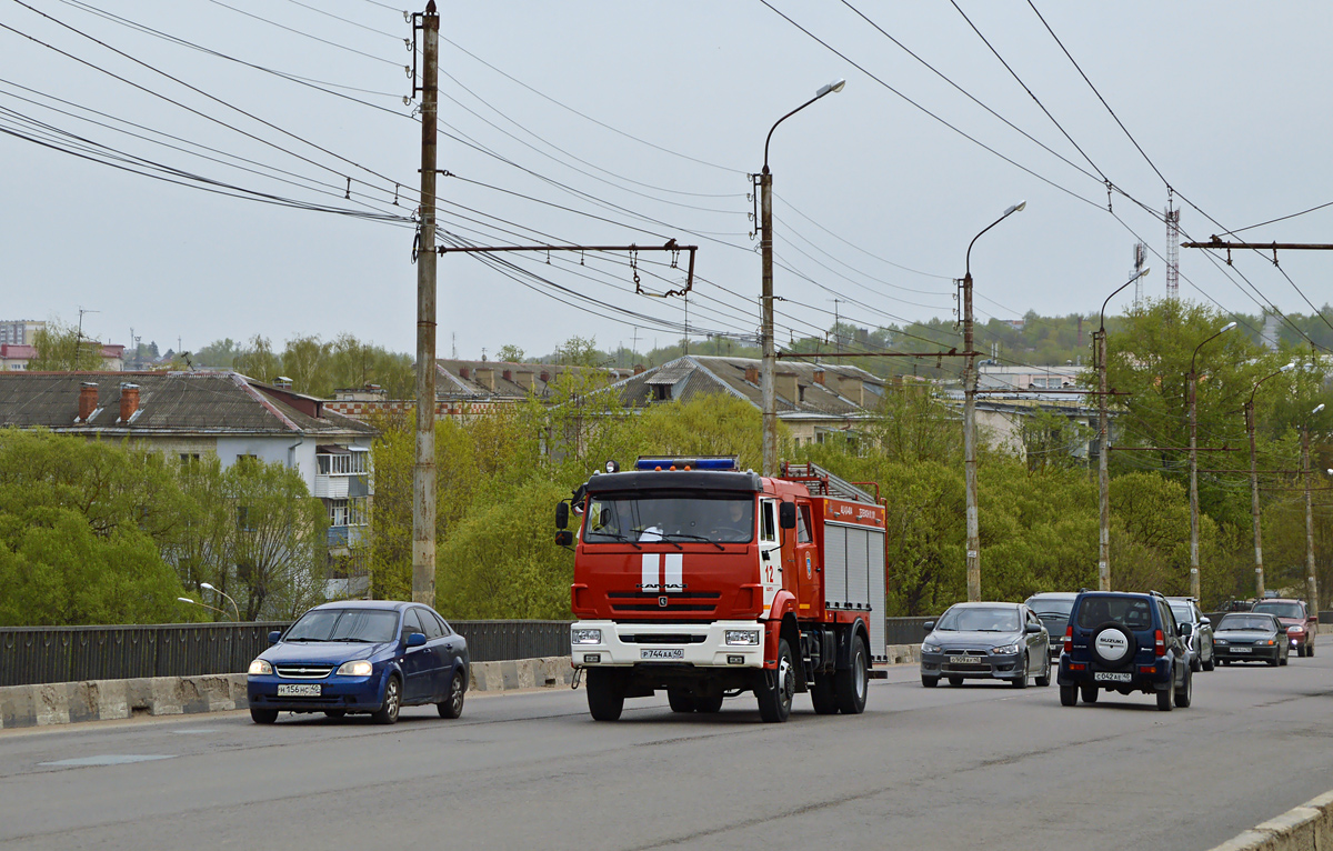 Калужская область, № Р 744 АА 40 — КамАЗ-43265-D5