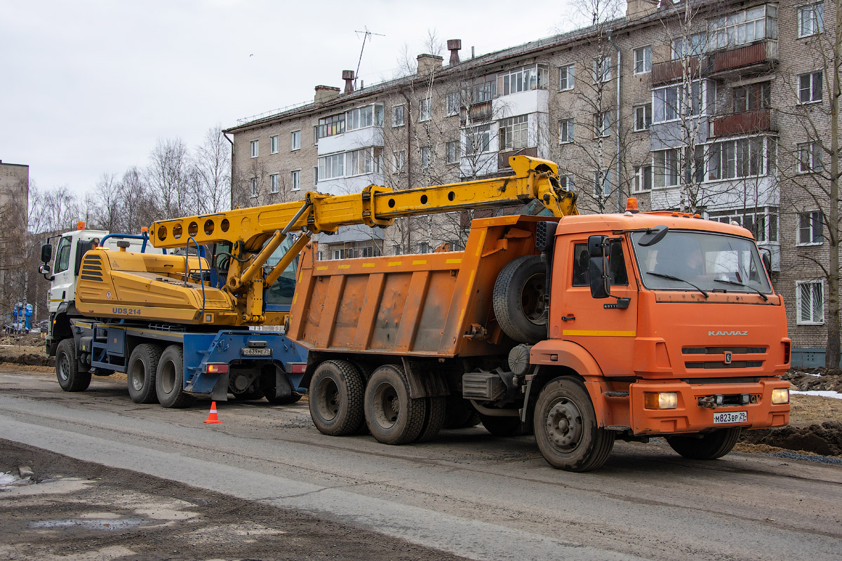 Архангельская область, № М 823 ВР 29 — КамАЗ-65115-A4