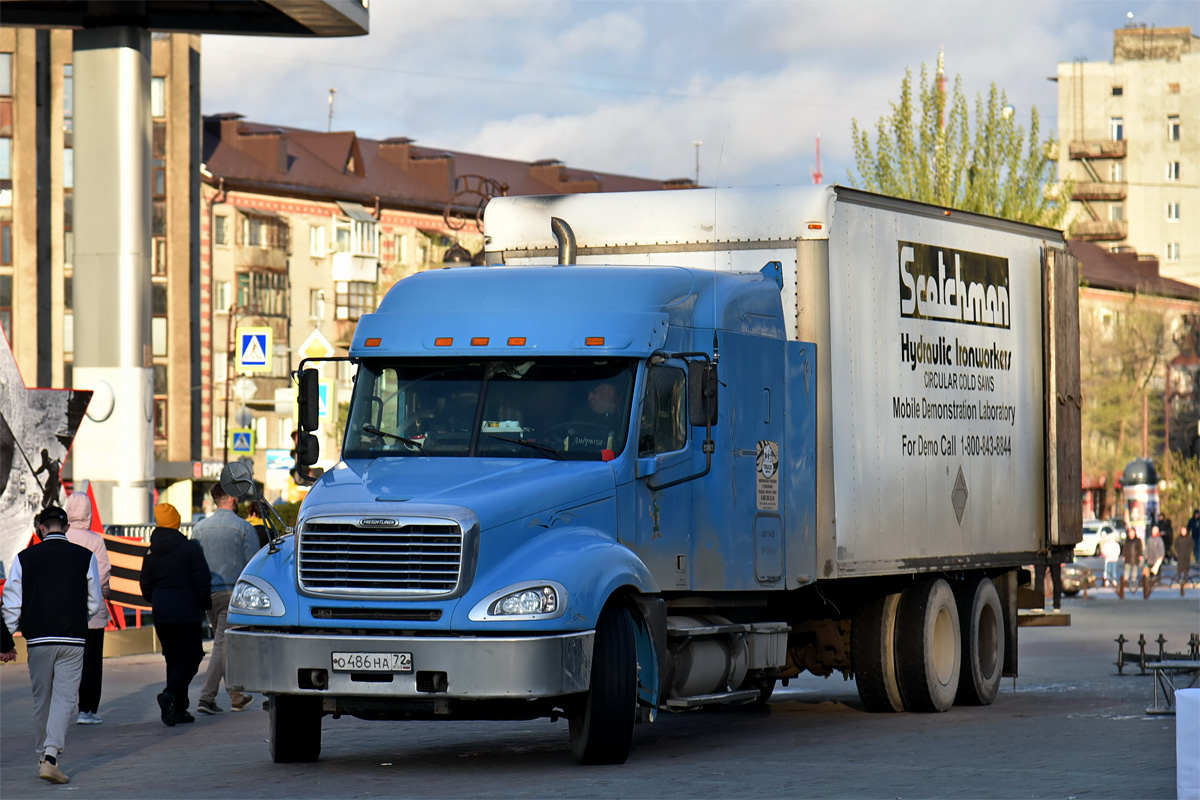 Тюменская область, № О 486 НА 72 — Freightliner Columbia