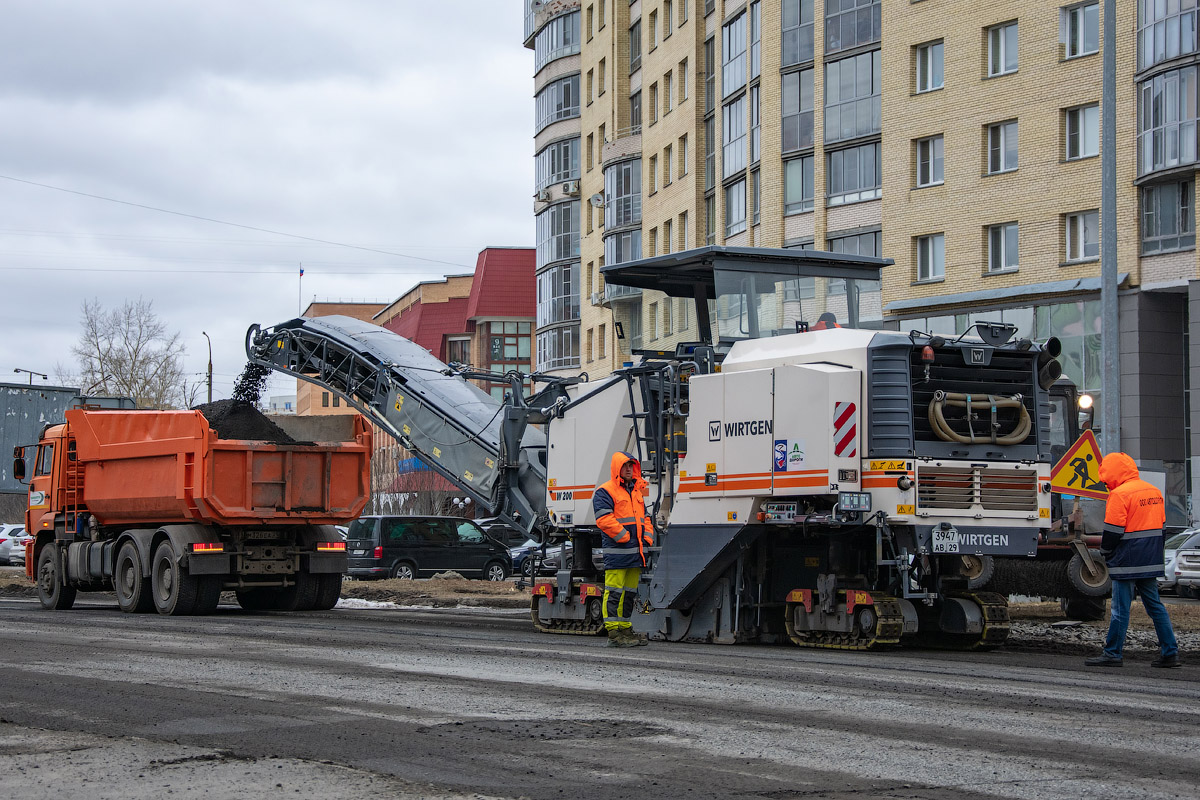 Архангельская область, № 3947 АВ 29 — Wirtgen W 200