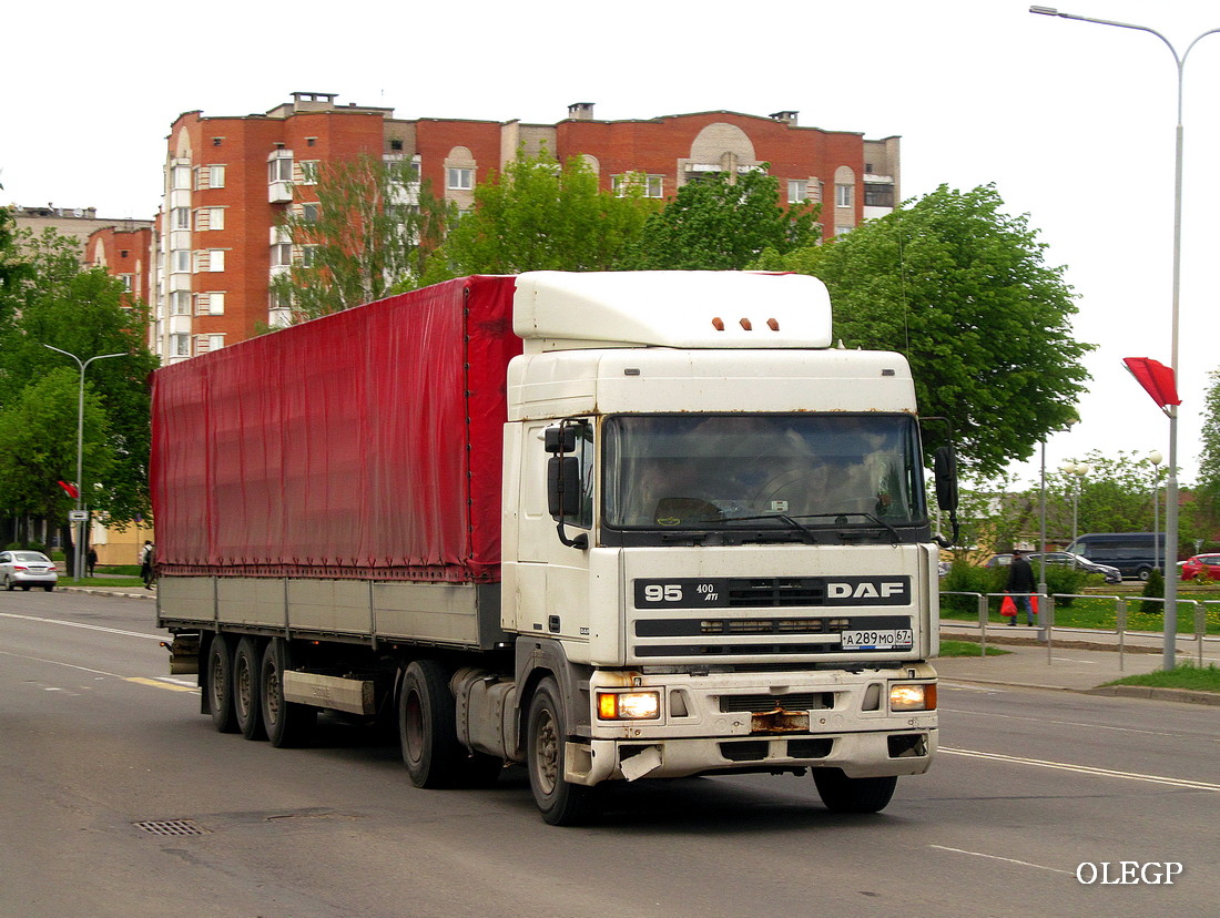 Смоленская область, № А 289 МО 67 — DAF 95 FT