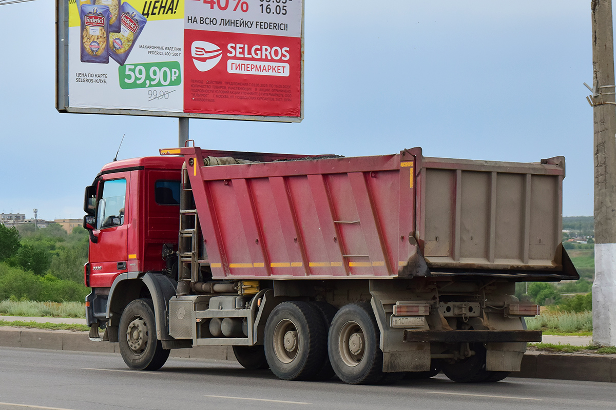 Волгоградская область, № В 107 НО 134 — Mercedes-Benz Actros '09 3336 [Z9M]