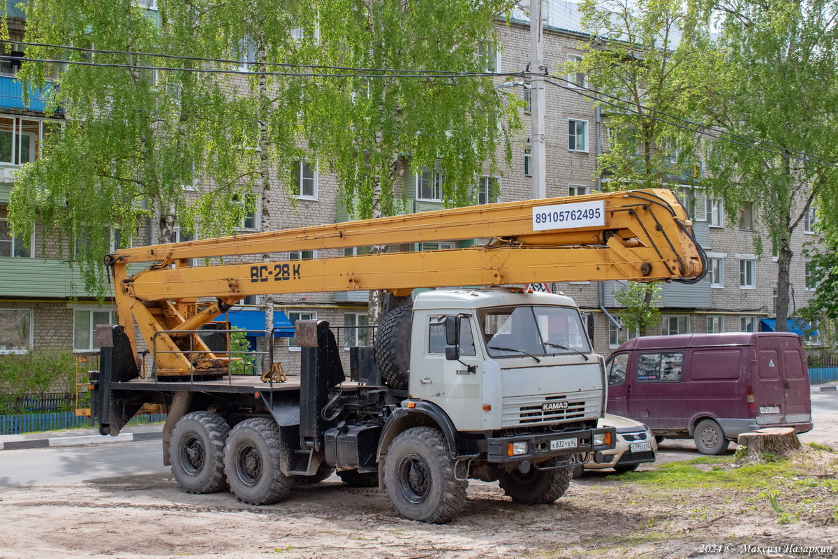 Рязанская область, № К 832 УВ 62 — КамАЗ-43114-02 [43114C]