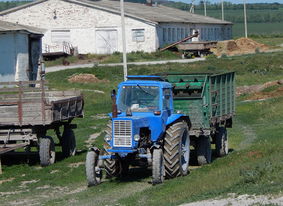 Белгородская область, № (31) Б/Н СТ 0153 — МТЗ-80; Прицепы сельскохозяйственные — Кормораздатчики (общая); Белгородская область — Спецтехника без номеров