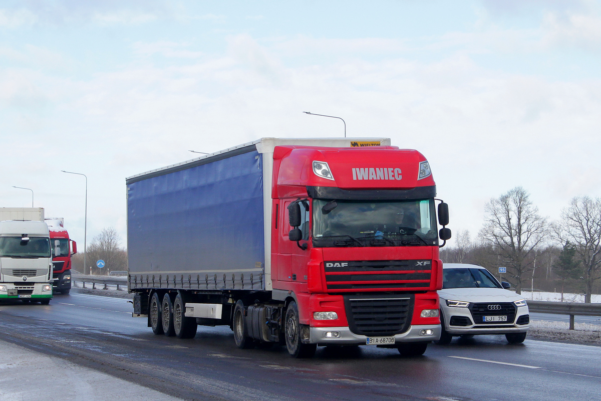 Польша, № BIA 68700 — DAF XF105 FT