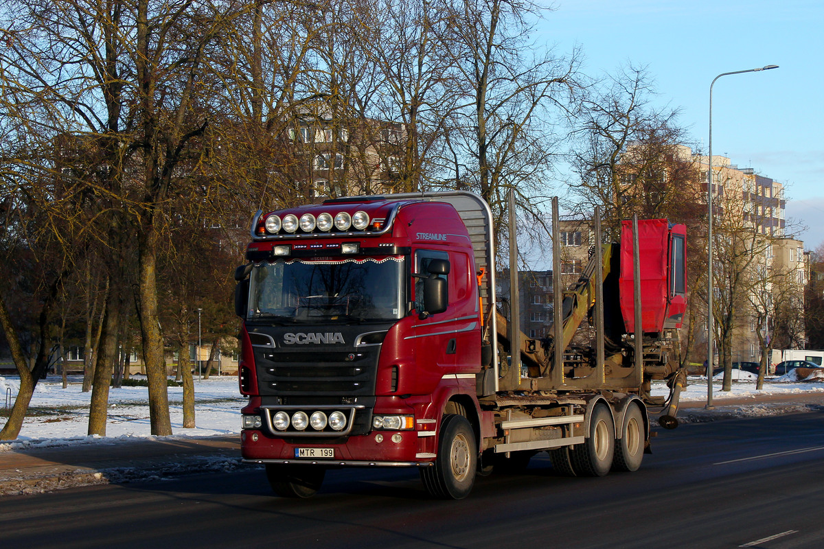 Литва, № MTR 199 — Scania ('2009) R500