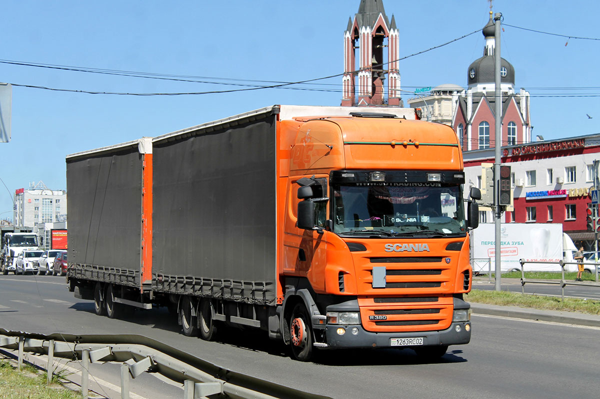 Таджикистан, № 1263 RC 02 — Scania ('2004) R380