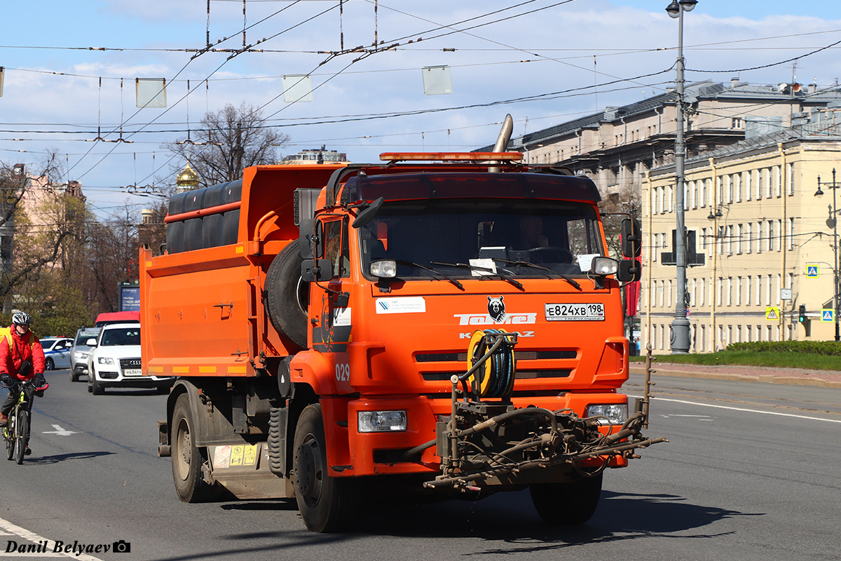 Санкт-Петербург, № 029 — КамАЗ-53605 (общая модель)