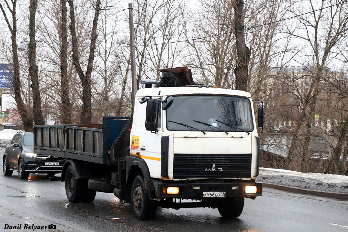 Новгородская область, № К 966 ЕО 53 — МАЗ-533603