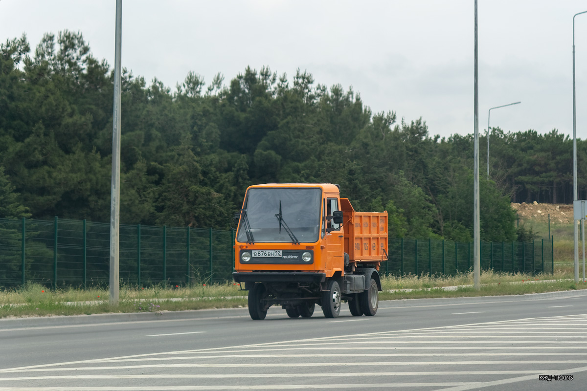 Севастополь, № В 876 ВН 92 — Multicar M26 (общая модель)