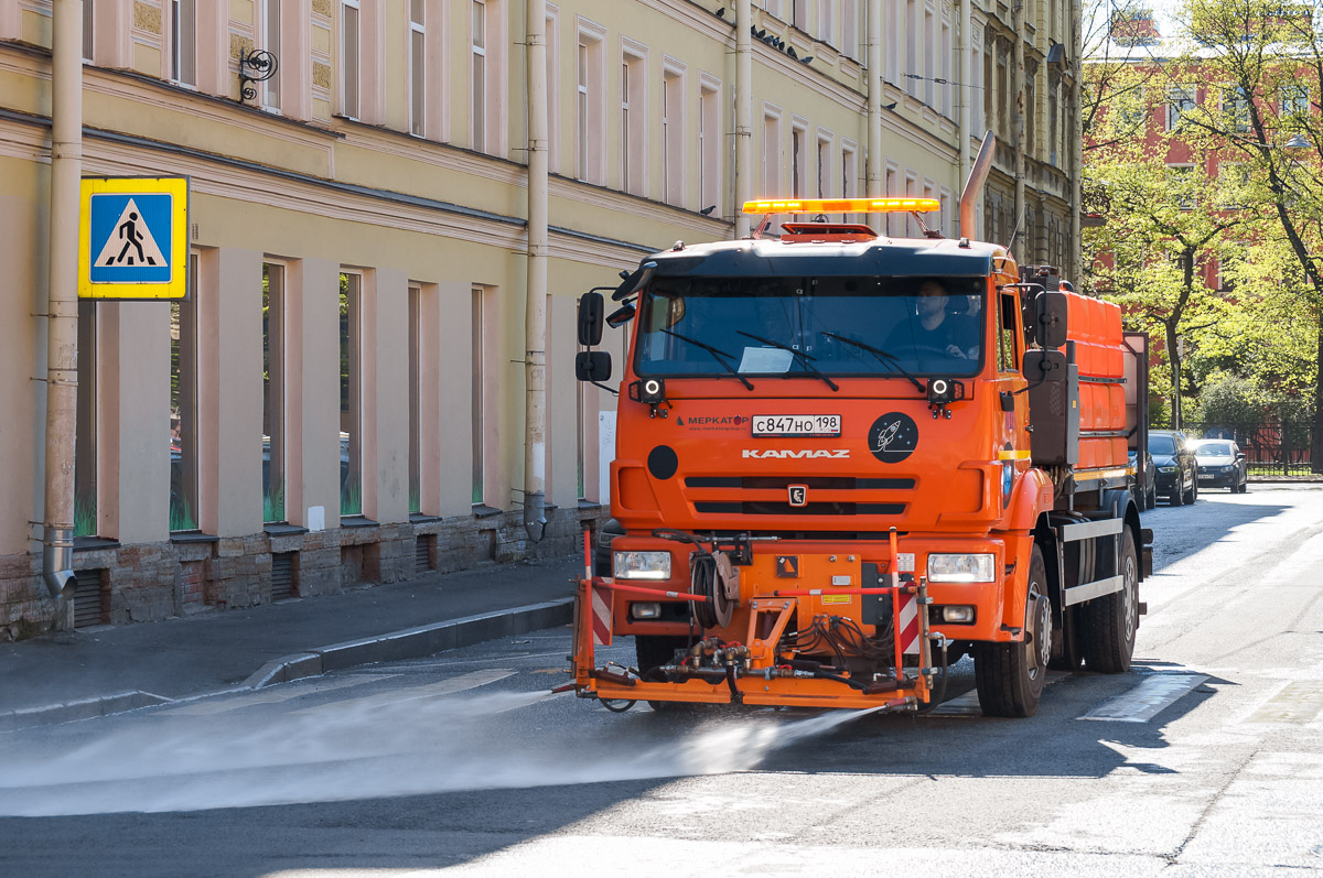 Санкт-Петербург, № С 847 НО 198 — КамАЗ-53605-A5(48)