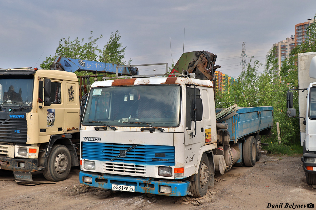 Санкт-Петербург, № О 581 КР 98 — Volvo FL10