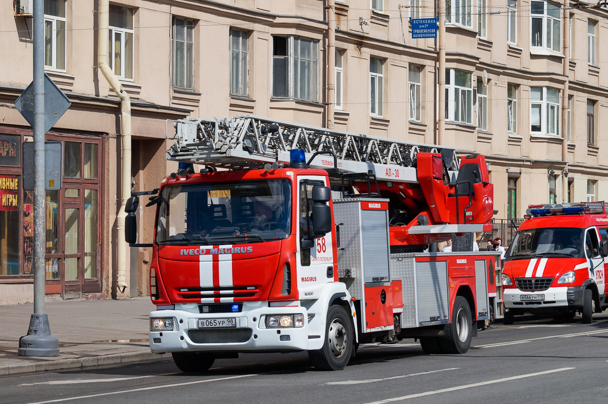 Санкт-Петербург, № В 065 УР 98 — IVECO EuroCargo ('2002)