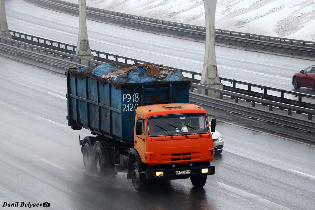 Санкт-Петербург, № К 912 СЕ 178 — КамАЗ-65115-N3