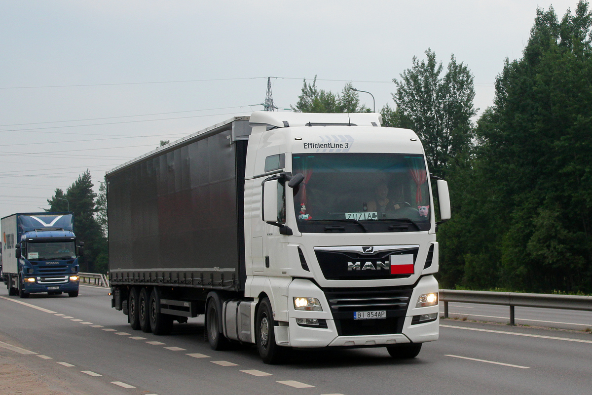 Польша, № BI 854AP — MAN TGX ('2016) 18.500