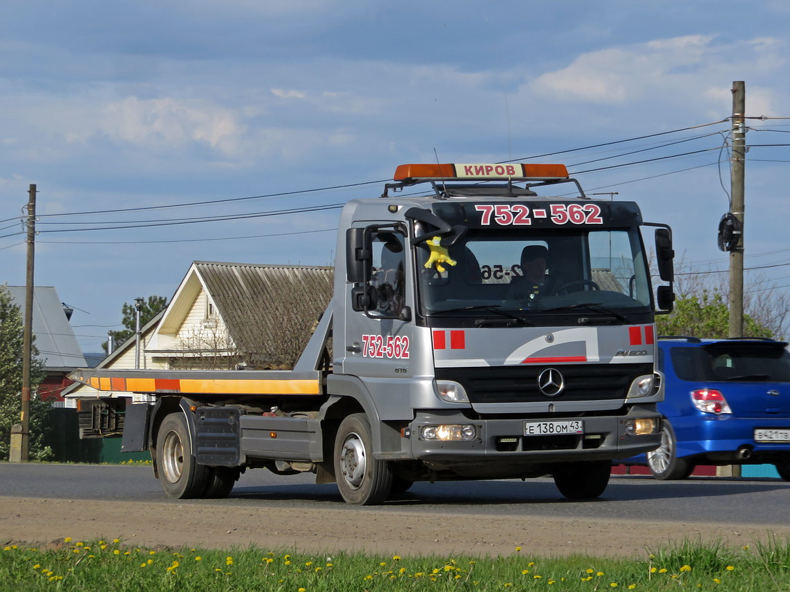 Кировская область, № Е 138 ОМ 43 — Mercedes-Benz Atego 816