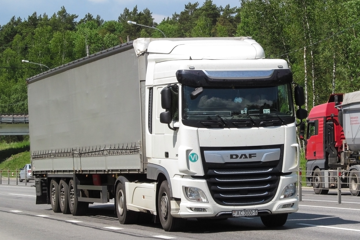 Минская область, № АС 3000-5 — DAF XF Euro6 FT