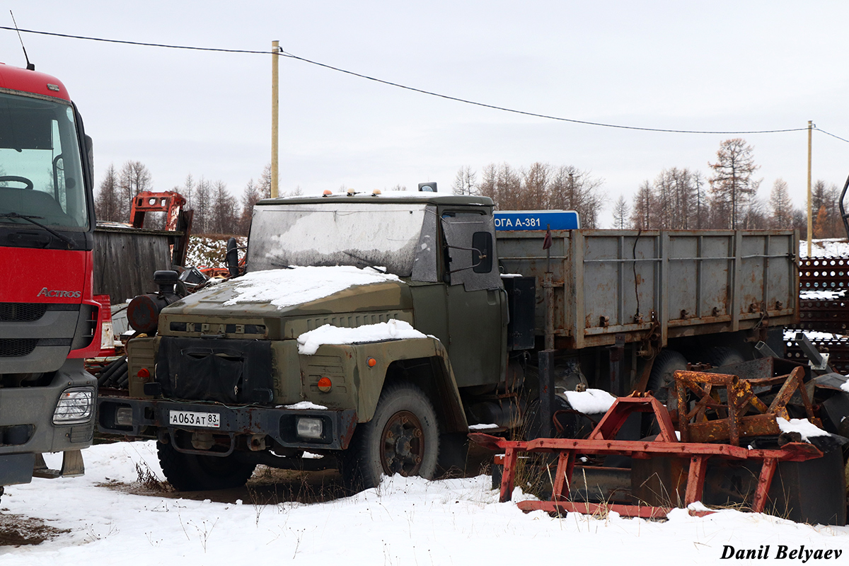 Ненецкий автономный округ, № А 063 АТ 83 — КрАЗ-250