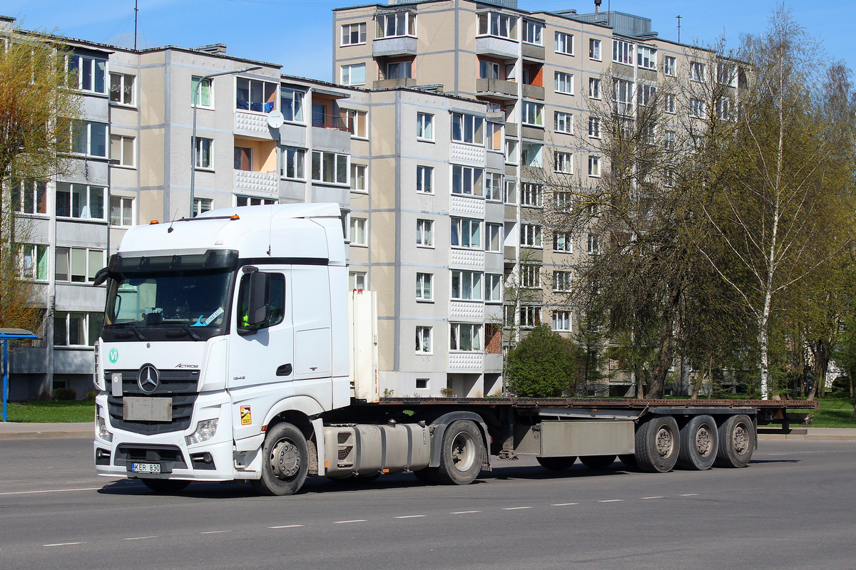 Литва, № KER 830 — Mercedes-Benz Actros ('2011) 1845