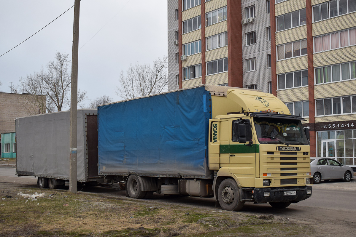 Челябинская область, № Р 859 ЕХ 774 — Scania (III) (общая модель)