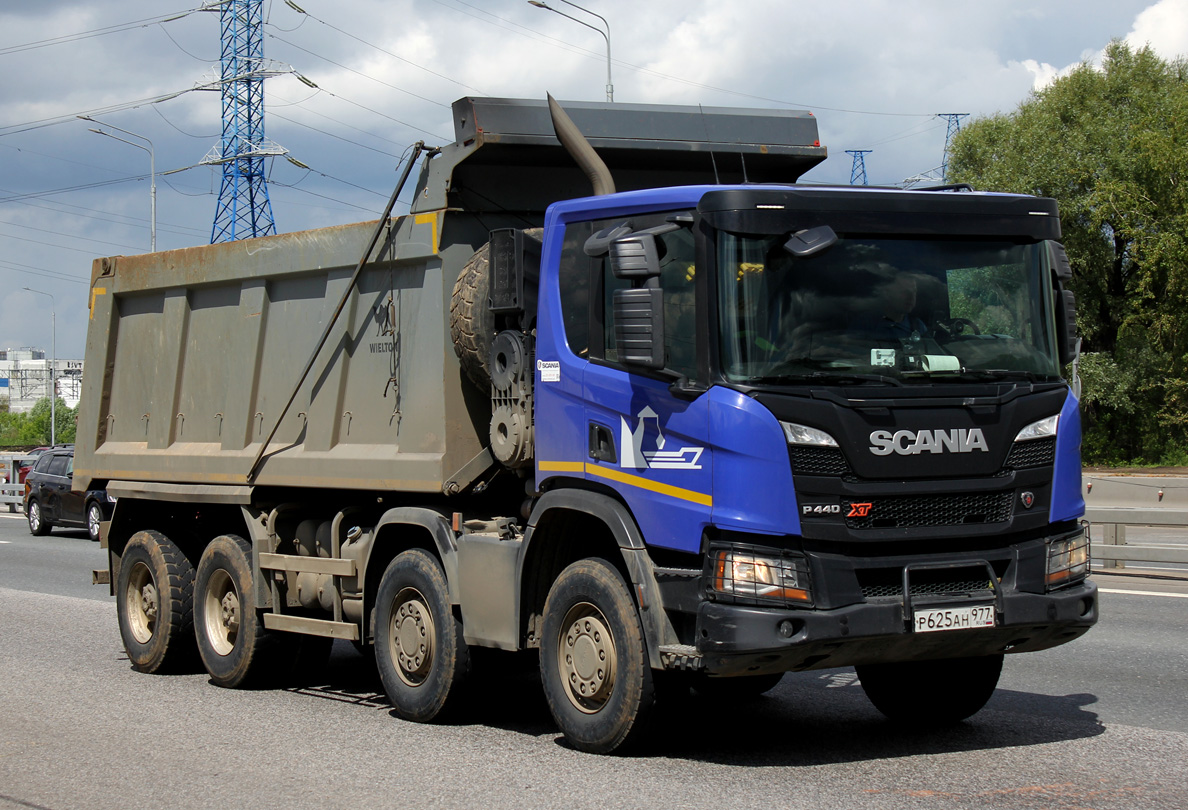 Москва, № Р 625 АН 977 — Scania ('2016) P440