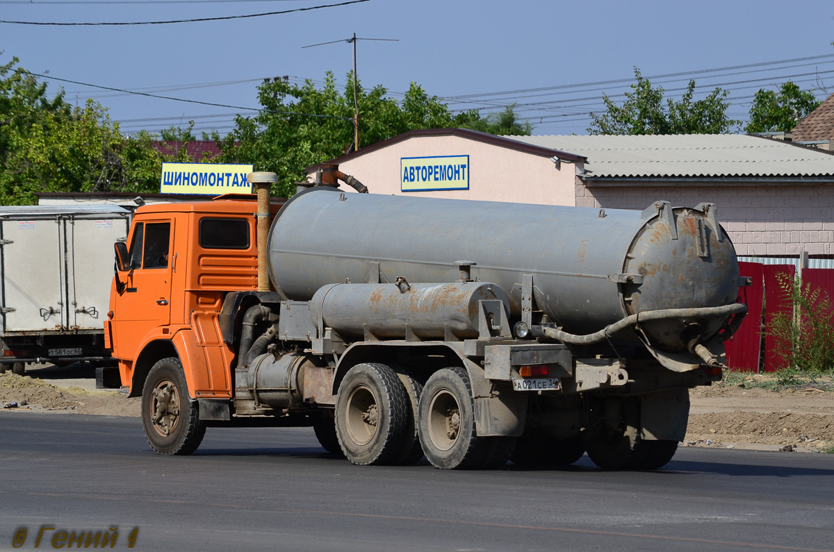 Волгоградская область, № А 021 СЕ 34 — КамАЗ-53213