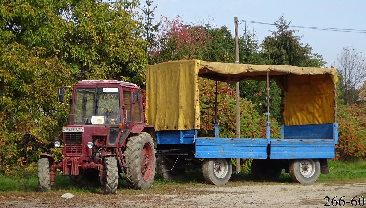 Венгрия, № YAB-628 — МТЗ-82; Венгрия, № FYS-626 — IFA (общая модель)