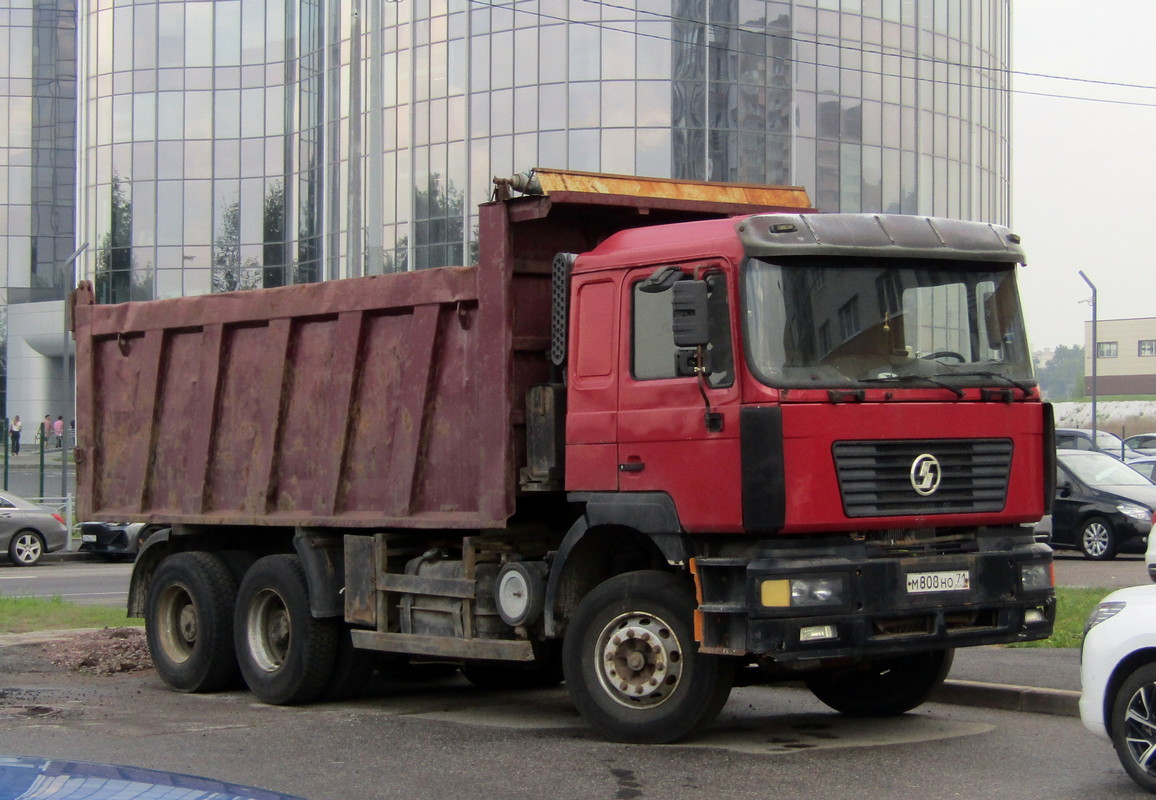 Тульская область, № М 808 НО 71 — Shaanxi Shacman F2000 SX325x