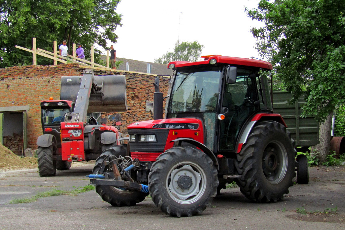 Полтавская область, № 37945 ВІ — Mahindra (общая модель)