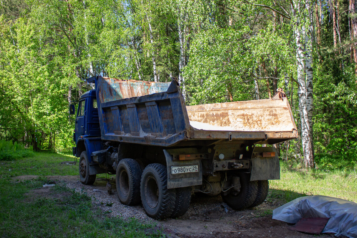 Московская область, № О 980 УС 29 — КамАЗ-65111-01 [65111A]