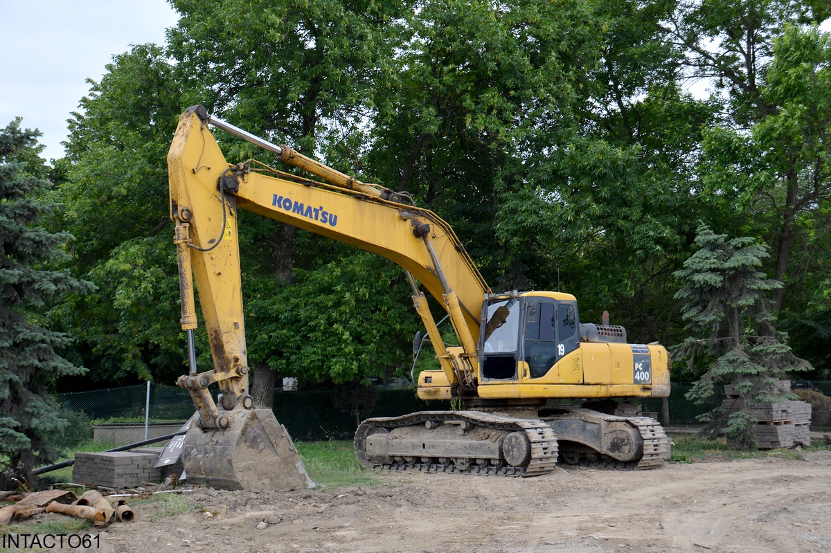 Чечня, № (95) Б/Н СТ 0001 — Komatsu PC400