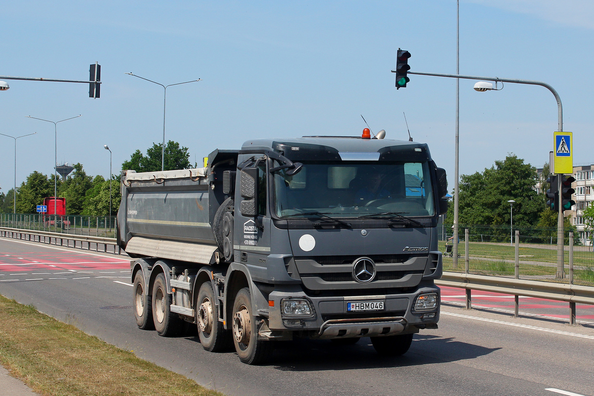Литва, № HBM 046 — Mercedes-Benz Actros ('2009) 4141
