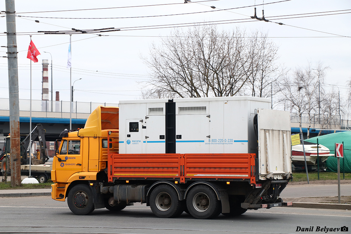 Санкт-Петербург, № Н 674 МА 198 — КамАЗ-65116-A4