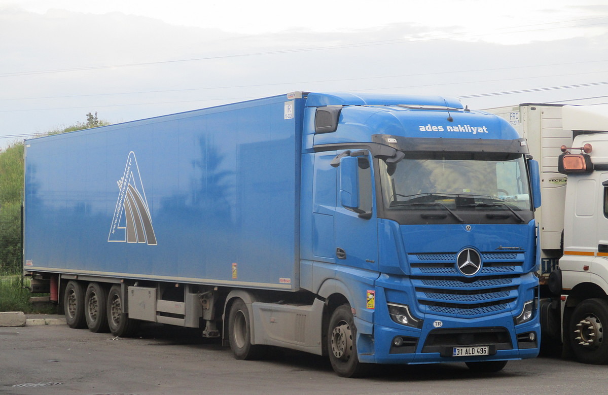 Турция, № 31 ALD 496 — Mercedes-Benz Actros ('2018) 1848