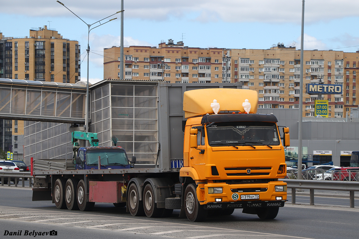 Тюменская область, № Т 319 КР 72 — КамАЗ-65116-N3