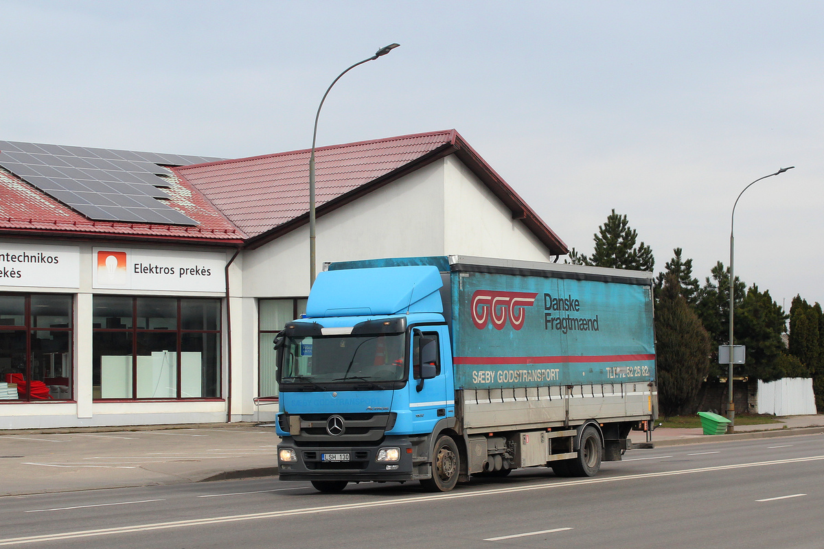 Литва, № LSH 130 — Mercedes-Benz Actros ('2003) 1832