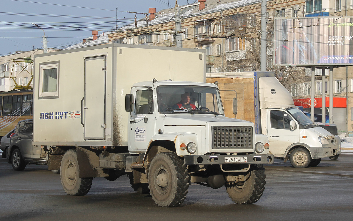 Челябинская область, № М 261 ЕА 174 — ГАЗ-3308 «Садко»