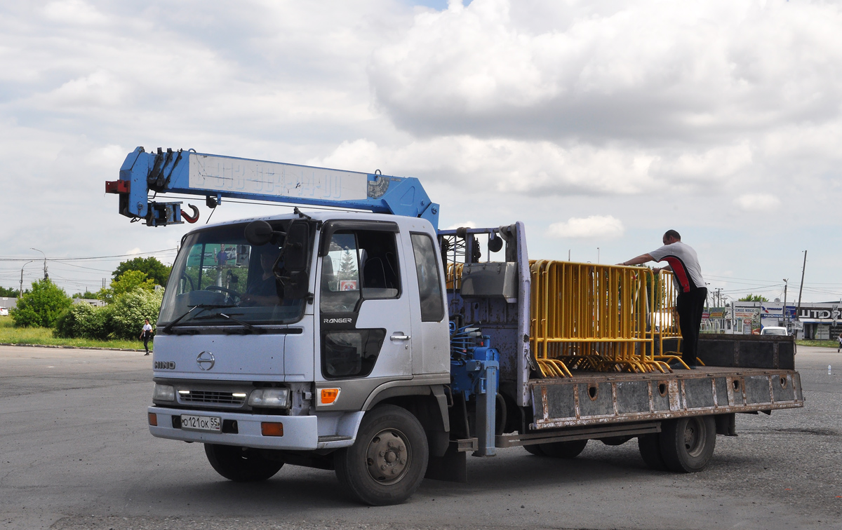 Омская область, № О 121 ОК 55 — Hino Ranger