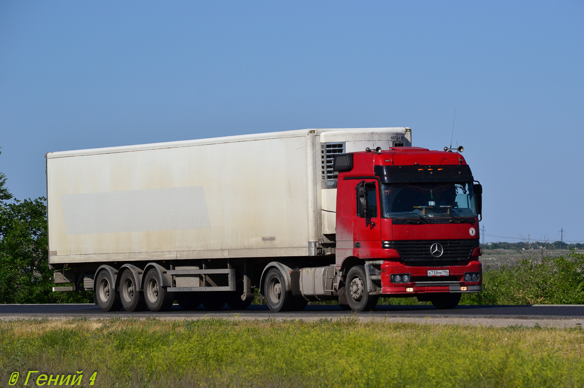 Свердловская область, № А 738 МК 196 — Mercedes-Benz Actros ('1997) 1843