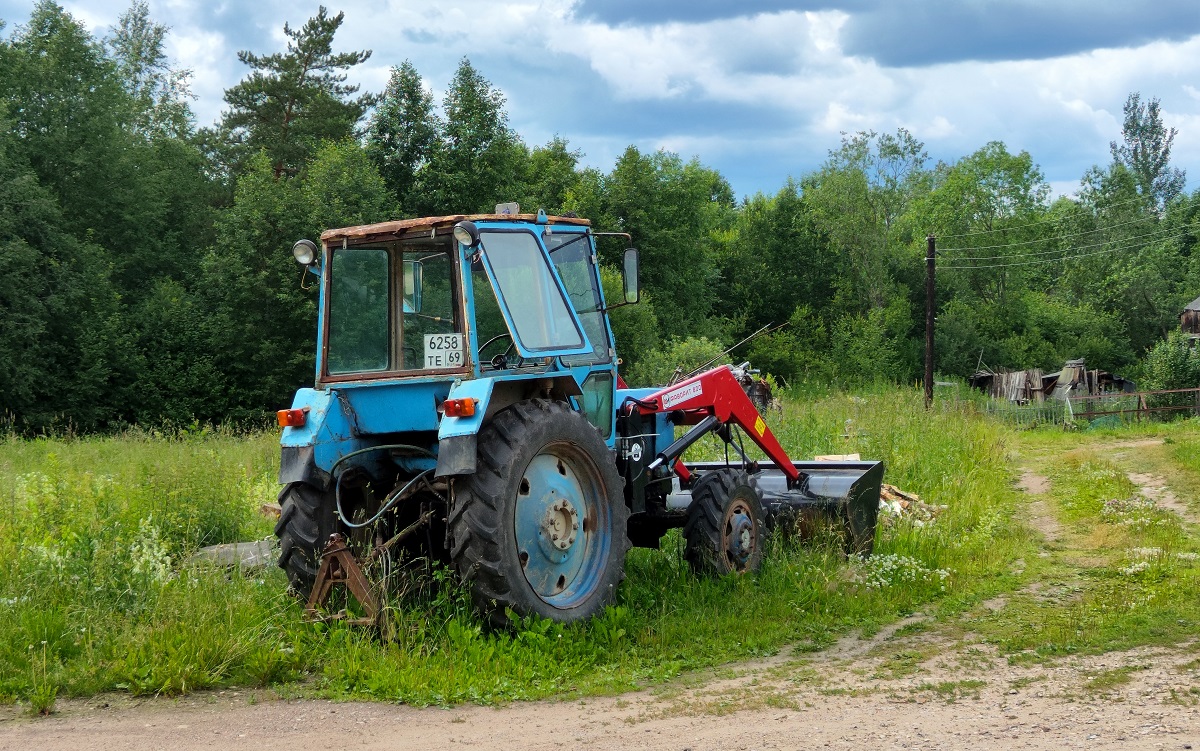 Тверская область, № 6258 ТЕ 69 — Т-40АМ